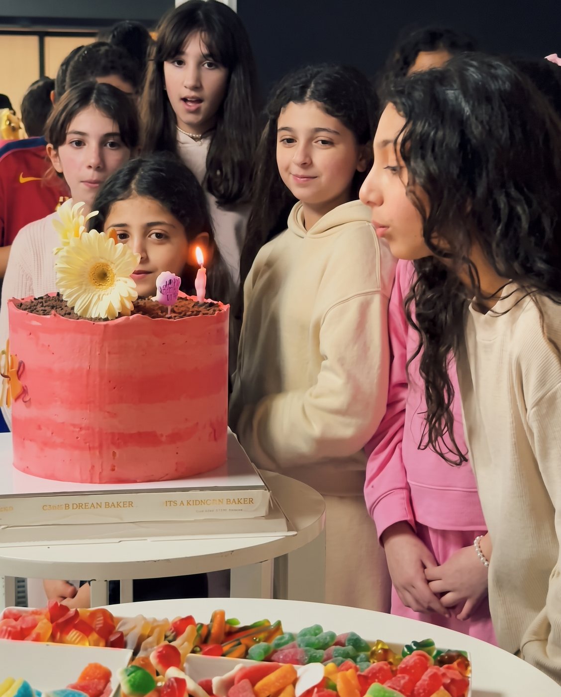 Birthday party at the academy
