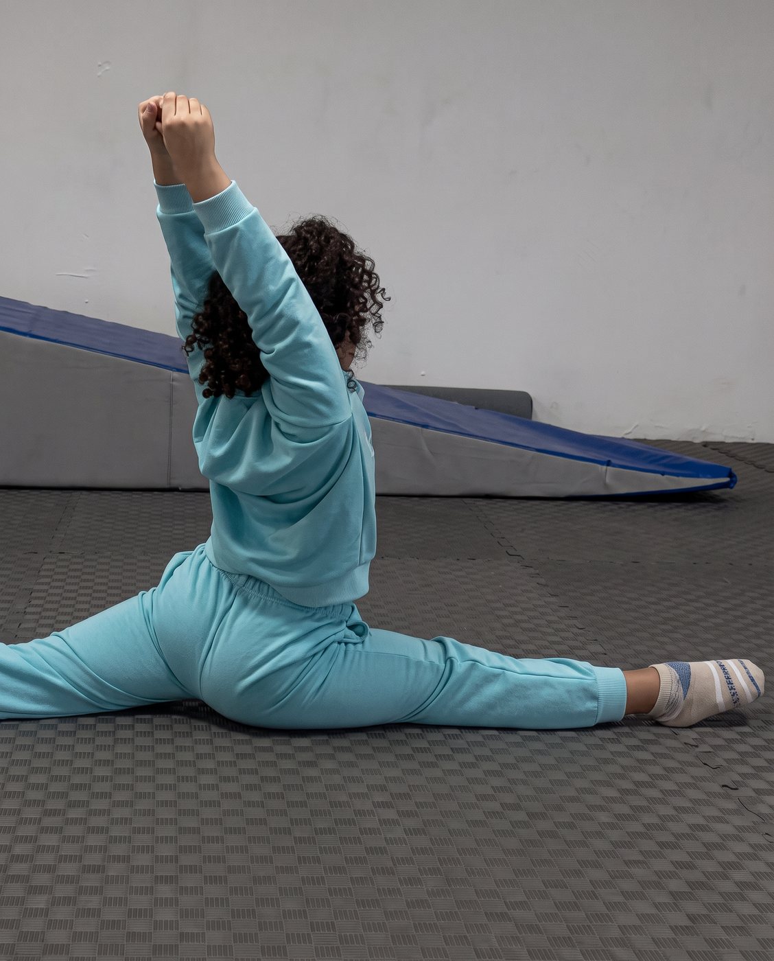 Split on the floor